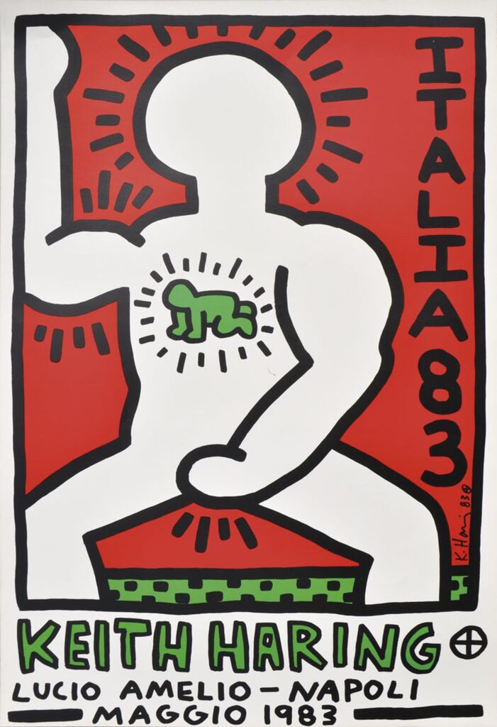 Keith Haring, Lucio Amelio Napoli, 1983