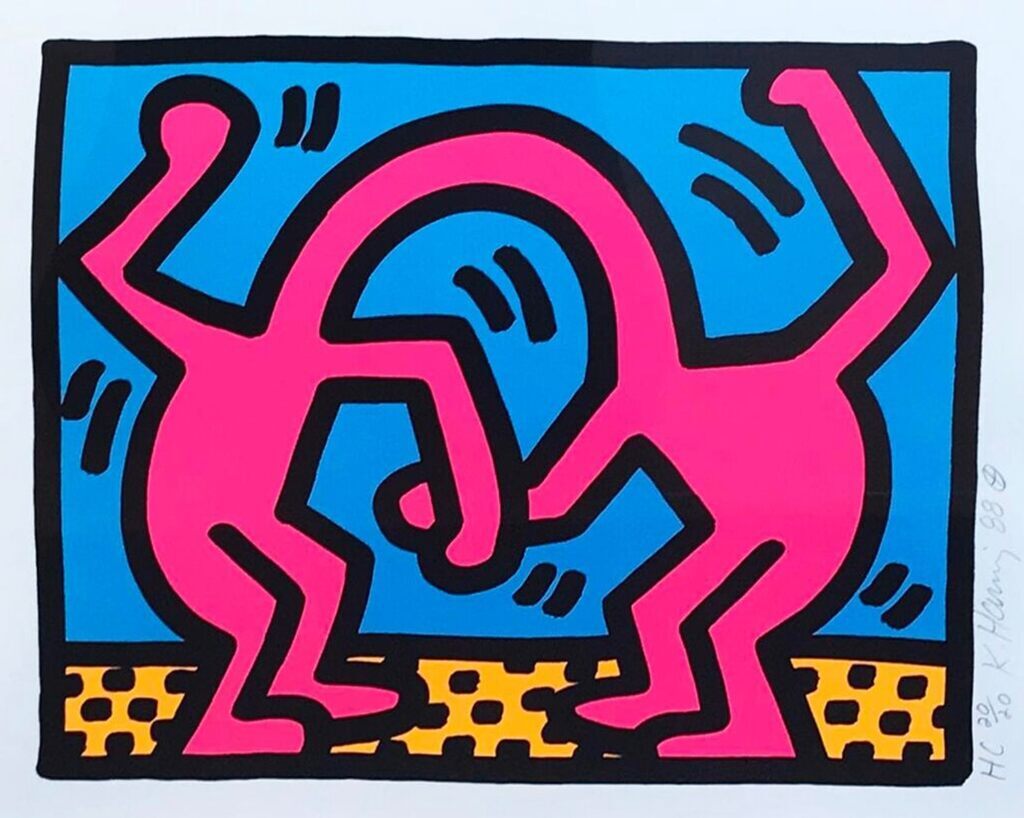 Keith Haring, Pop Shop II (4), 1988