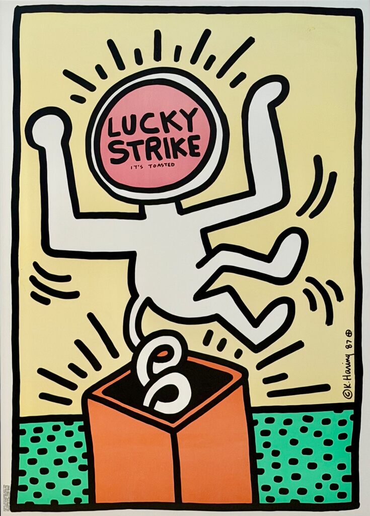 Lucky Strike - Yellow (Original Poster), image 1