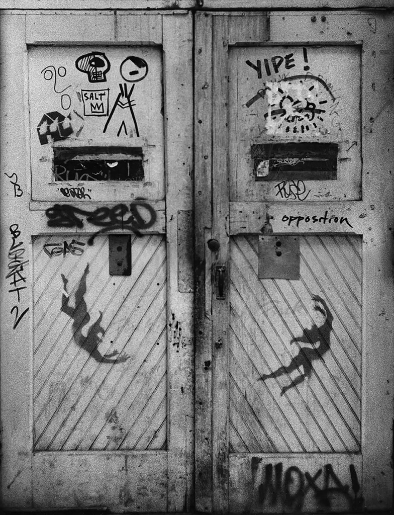 Keith Haring, Rare Basquiat, Keith Haring Street Art Photo c.1979, c. 1979