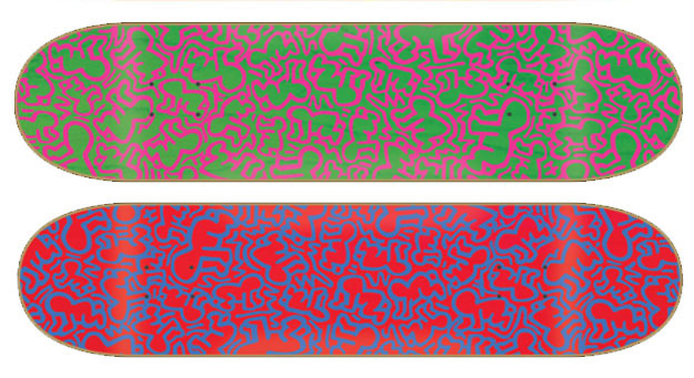 Untitled (skateboard set of 2), image 1