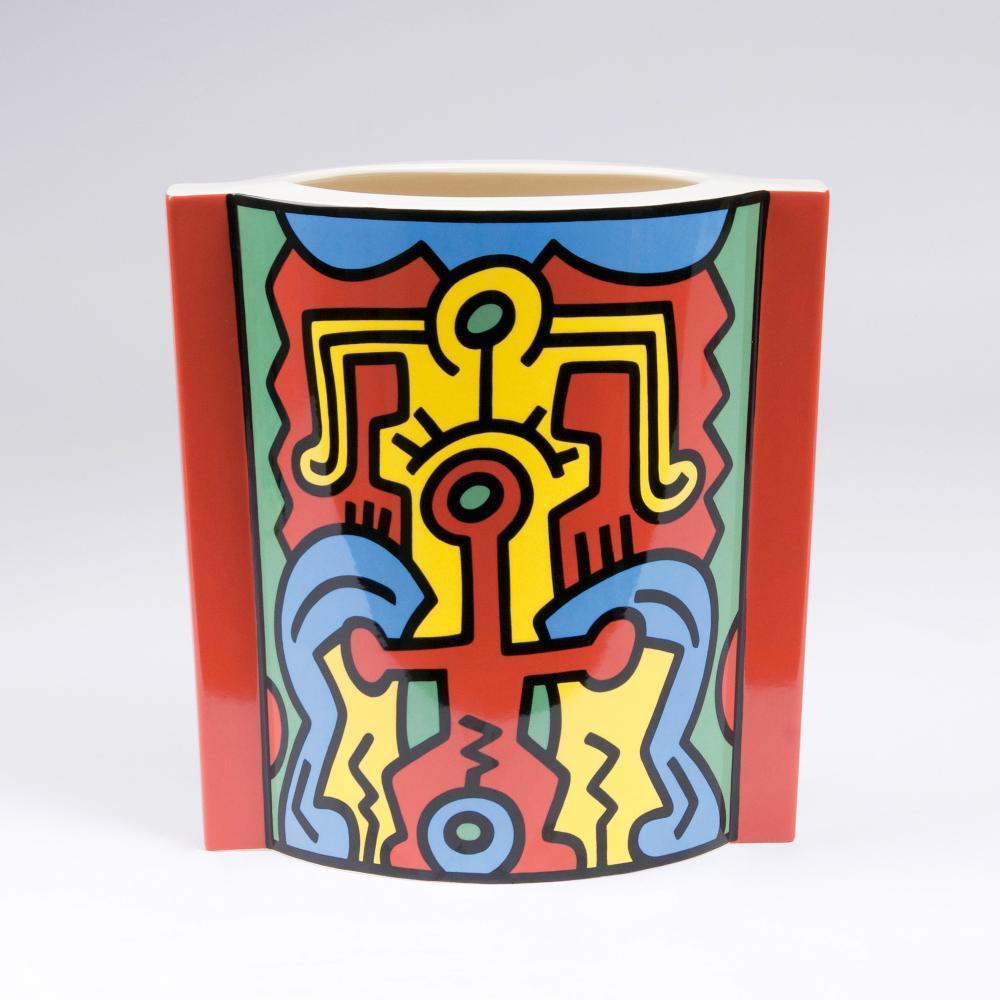 Keith Haring, Sculptural Vase No. 2 "Spirit of Art - Series SoHo", 1992
