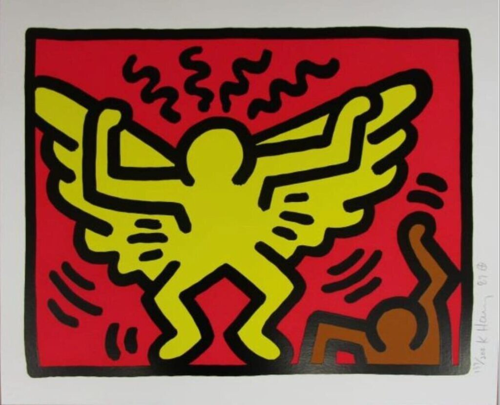 Keith Haring, Pop Shop IV (1), 1989