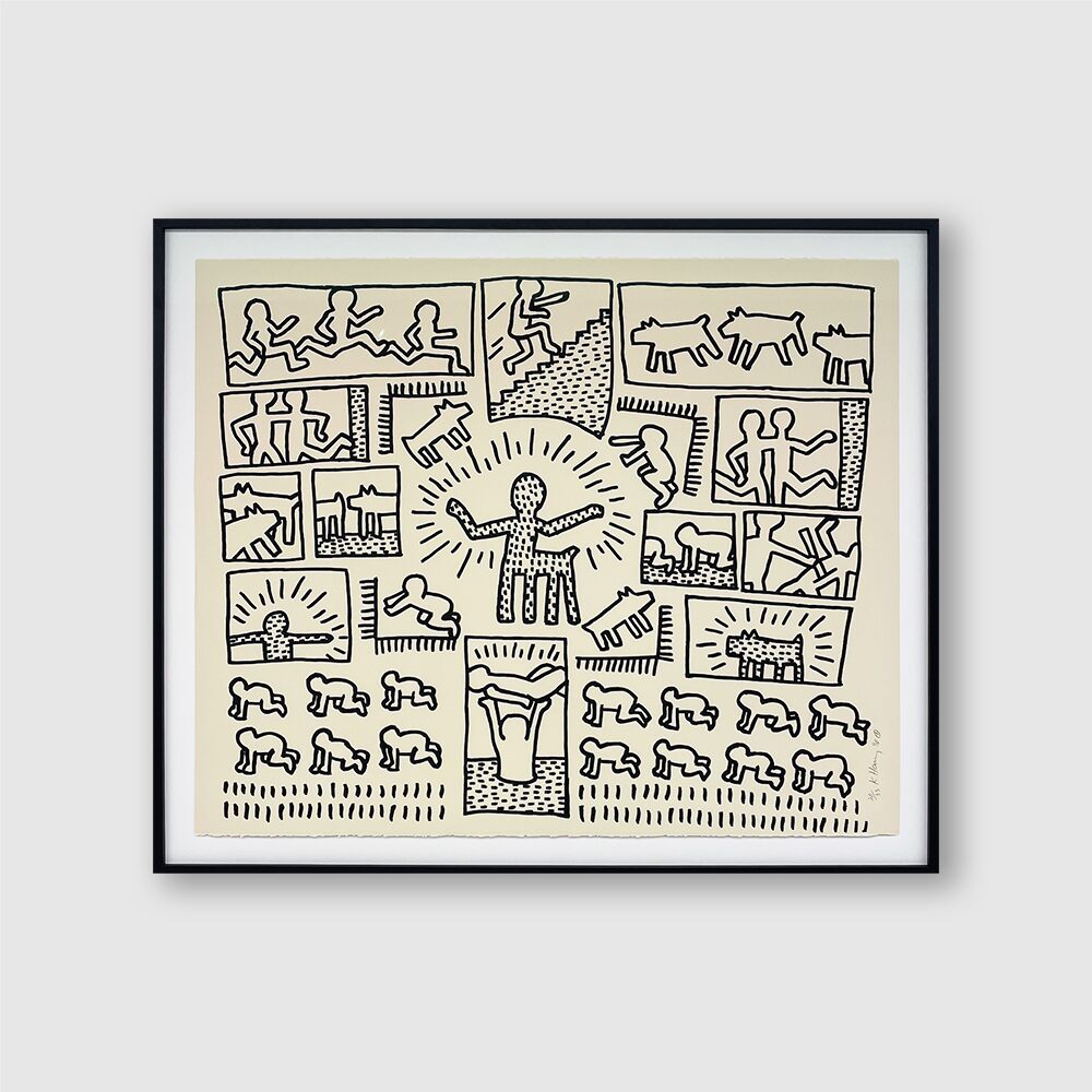 Keith Haring, The Blueprint Drawings 10, 1990