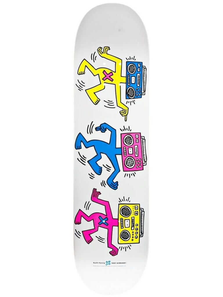 Keith Haring Skateboard deck 2012 (Keith Haring skate deck), bild 1