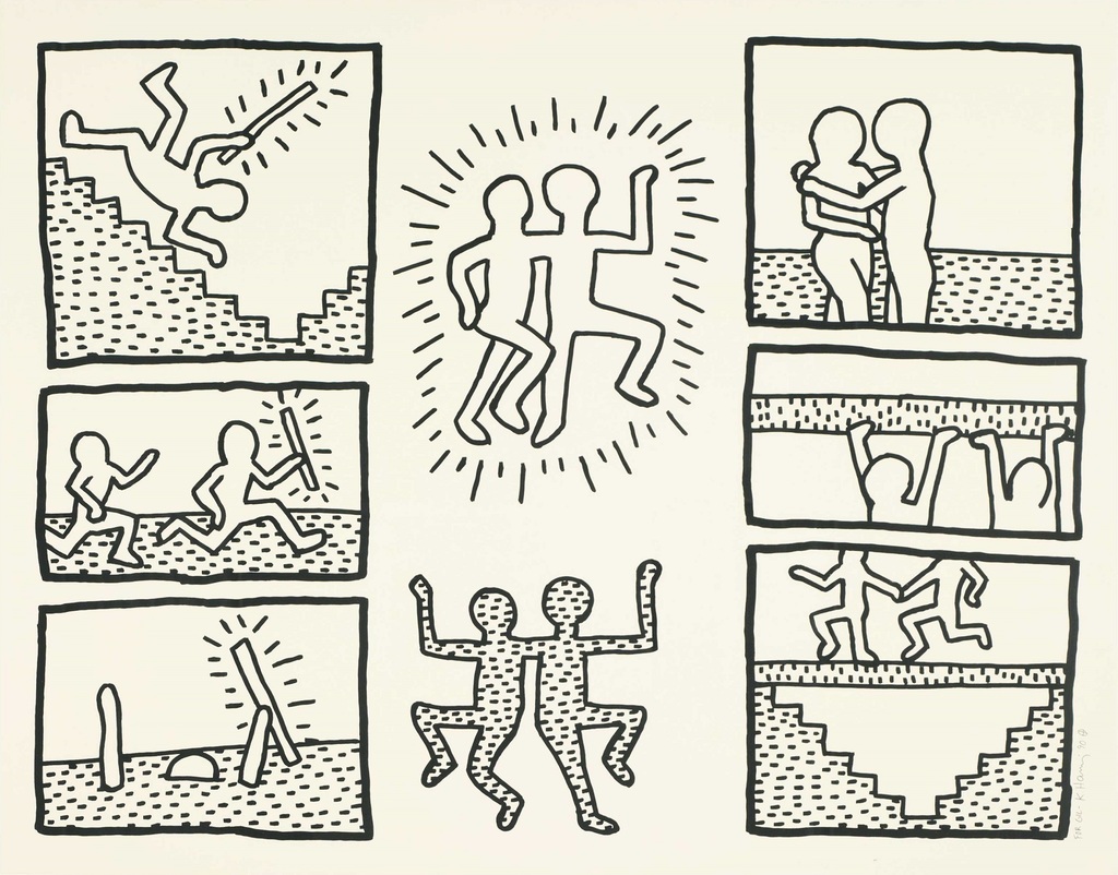 Untitled, from The Blueprint drawings (1990) (signed), image 1