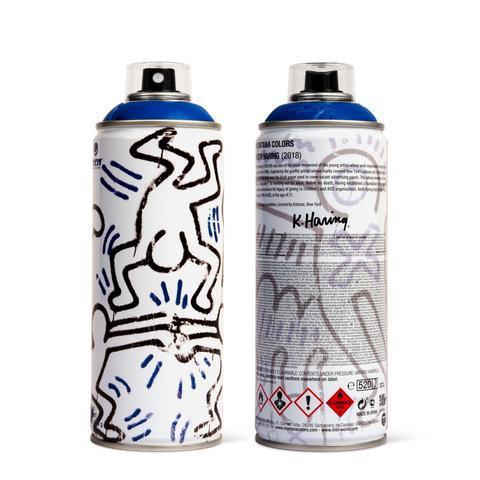 Keith Haring, Keith Haring Limited Edition Spray Can Blue Edition Pop Street Art Contemporary, 2018