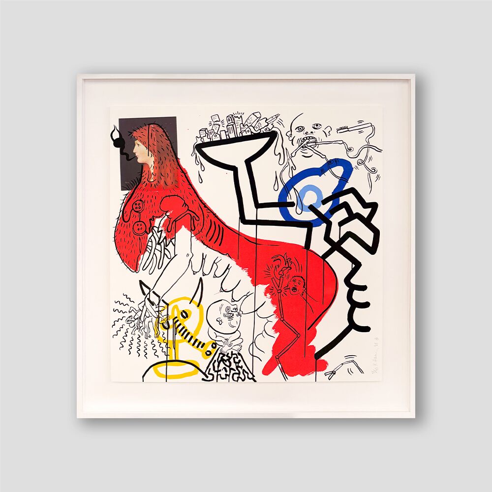 Keith Haring, Plate 6 (Apocalypse), 1988