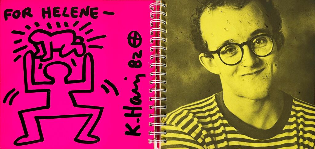Keith Haring, Untitled Drawing "For Helene", 1982