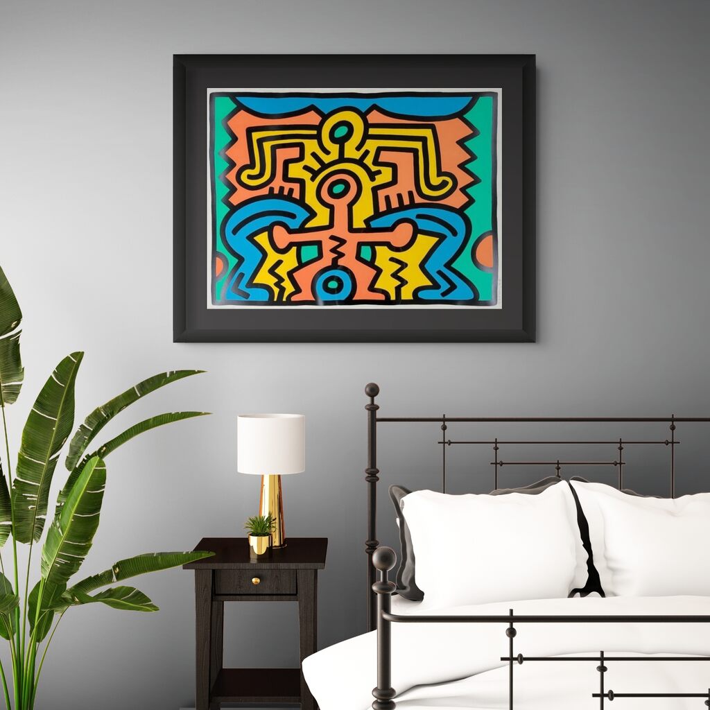 Keith Haring, Growing 5 (Littmann p.91), 1988