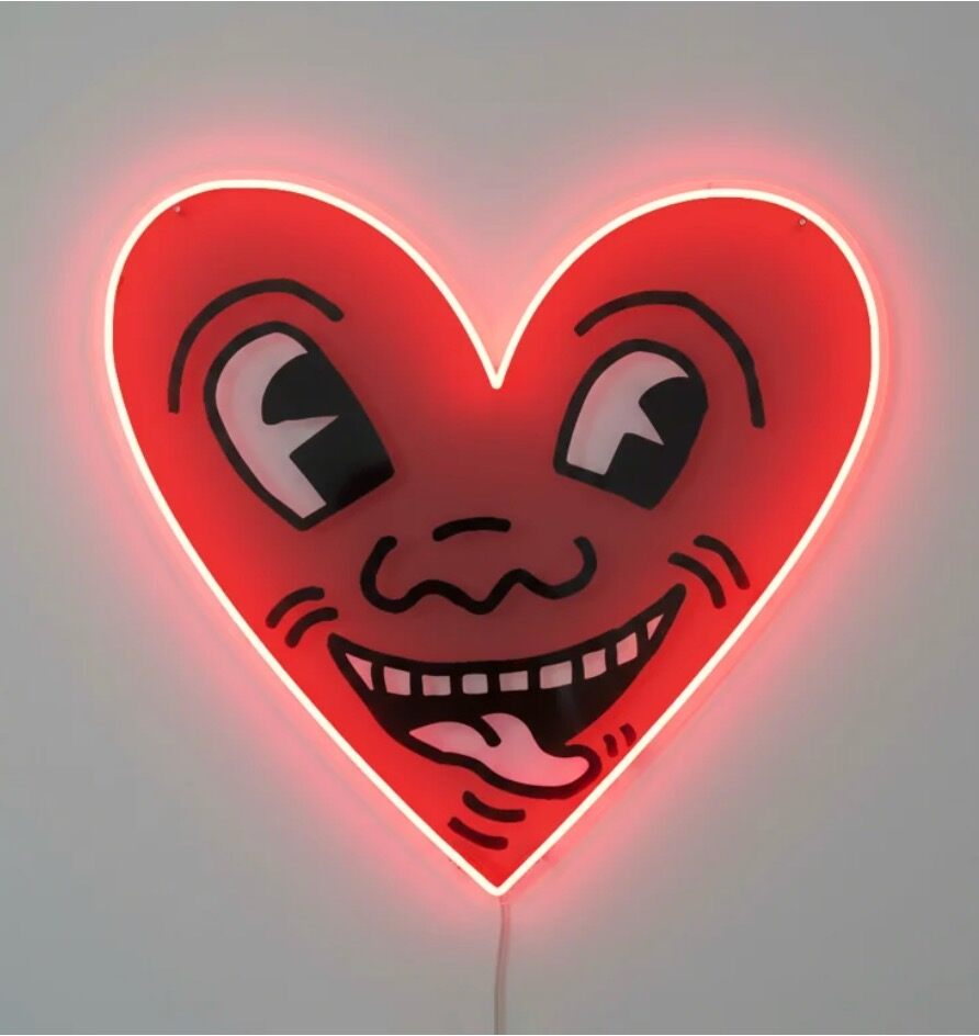 Keith Haring, Heart YP, 2026