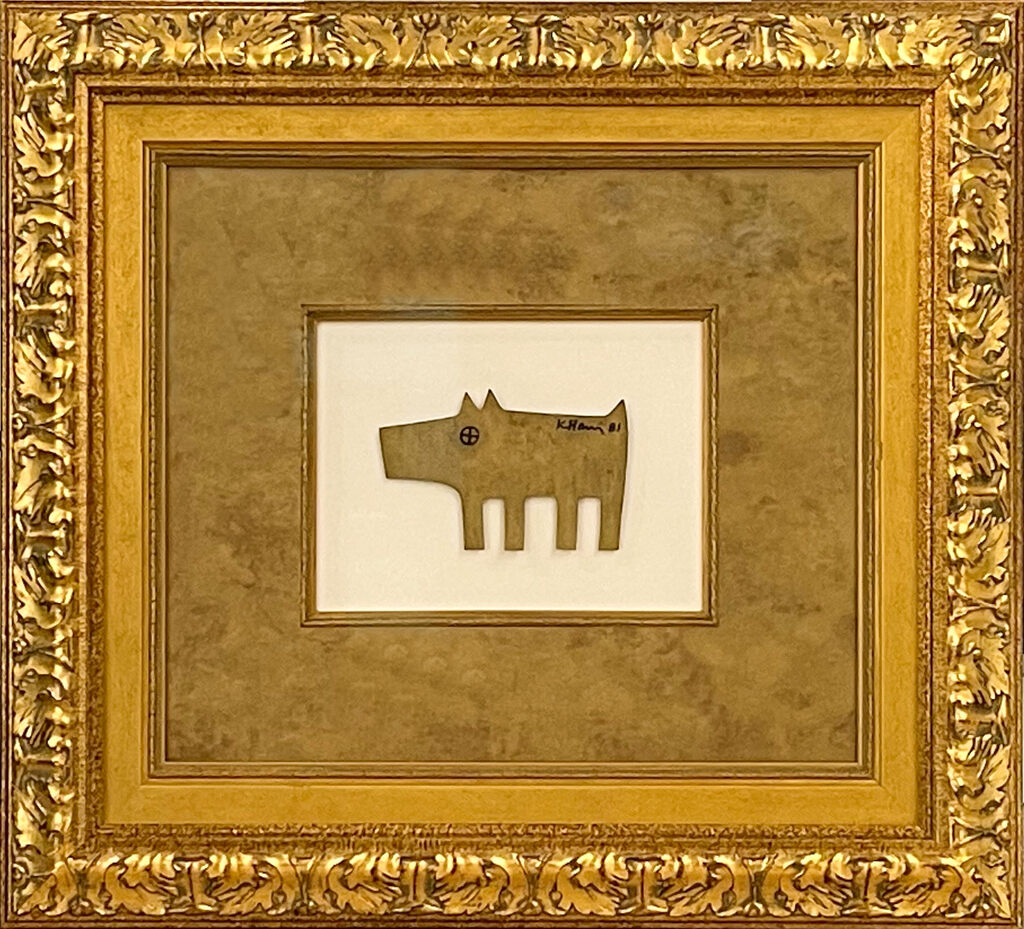 Keith Haring, Dog 1981, 1981