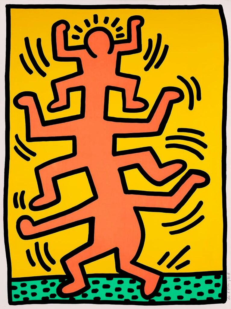 Keith Haring, Growing #1, 1988