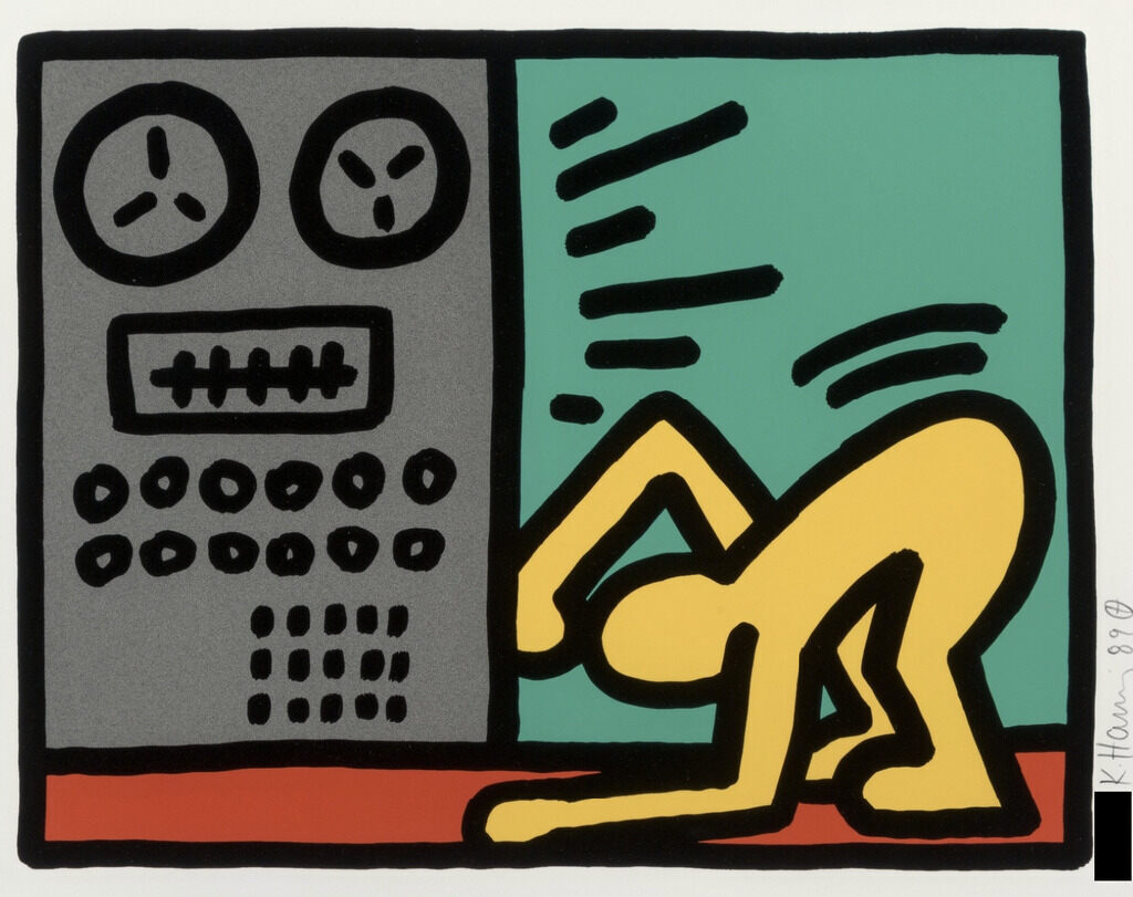 Keith Haring, Pop Shop III (4), 1989