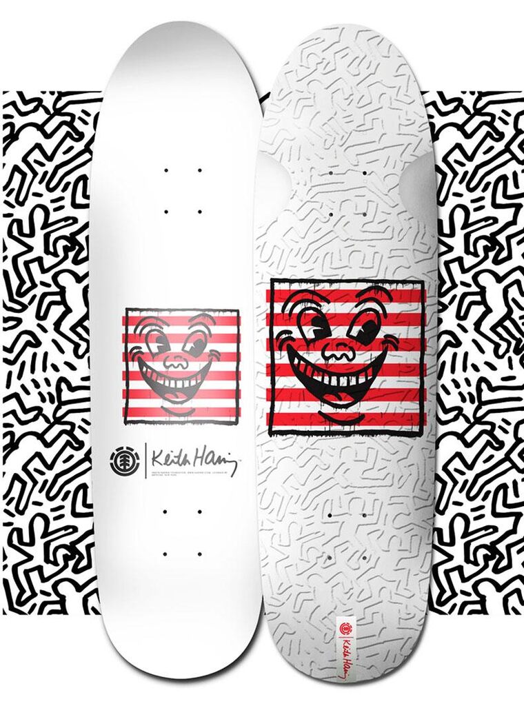 Keith Haring Skateboard Deck (Keith Haring skate deck), image 1