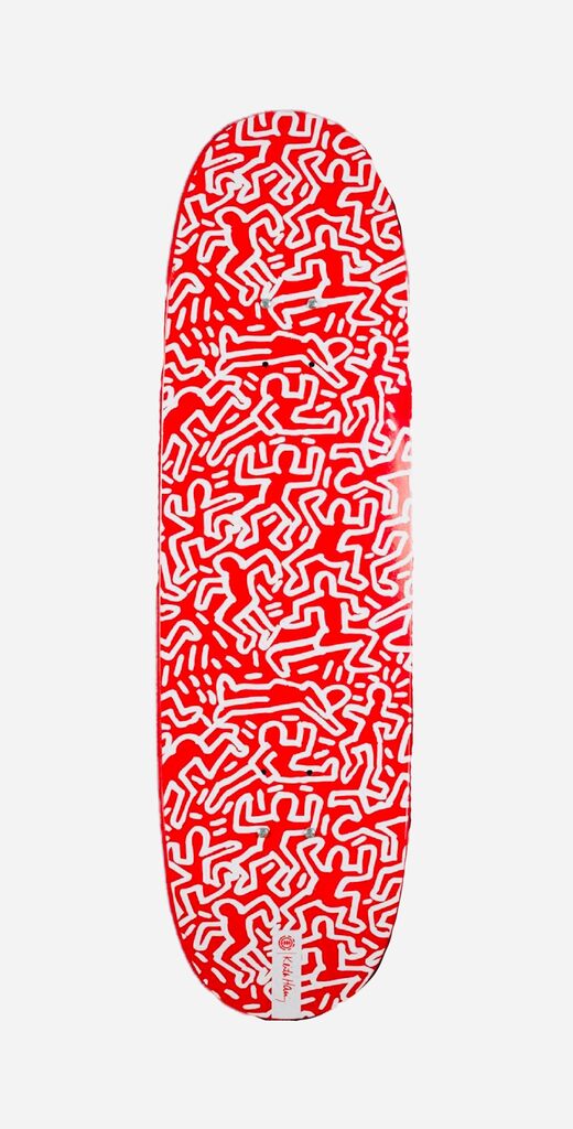 Keith Haring, Keith Haring Skateboard Deck (Keith Haring three eyed face), 2019