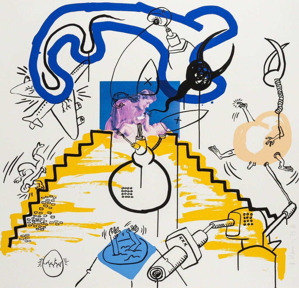 Keith Haring, Apocalypse 3, 1988