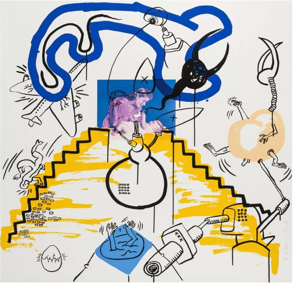 Keith Haring, Apocalypse III, 1988