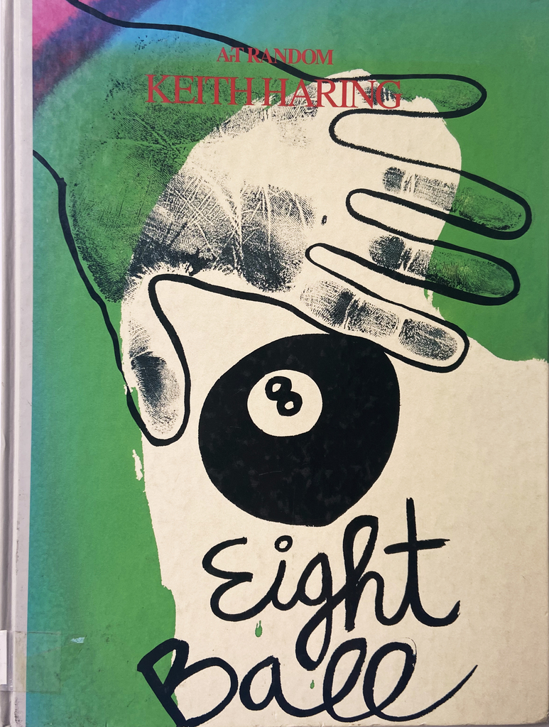 Keith Haring Eight Ball artist book, image 1