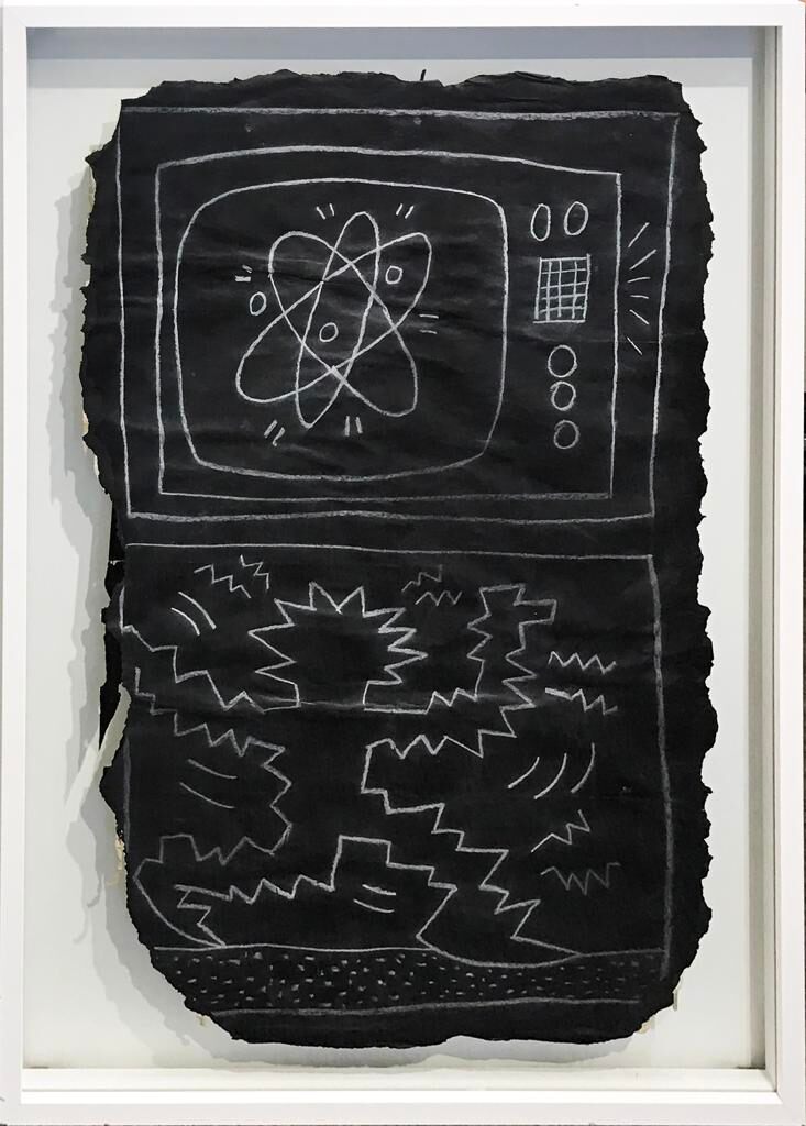 Keith Haring, Subway Drawing, 1982-1985