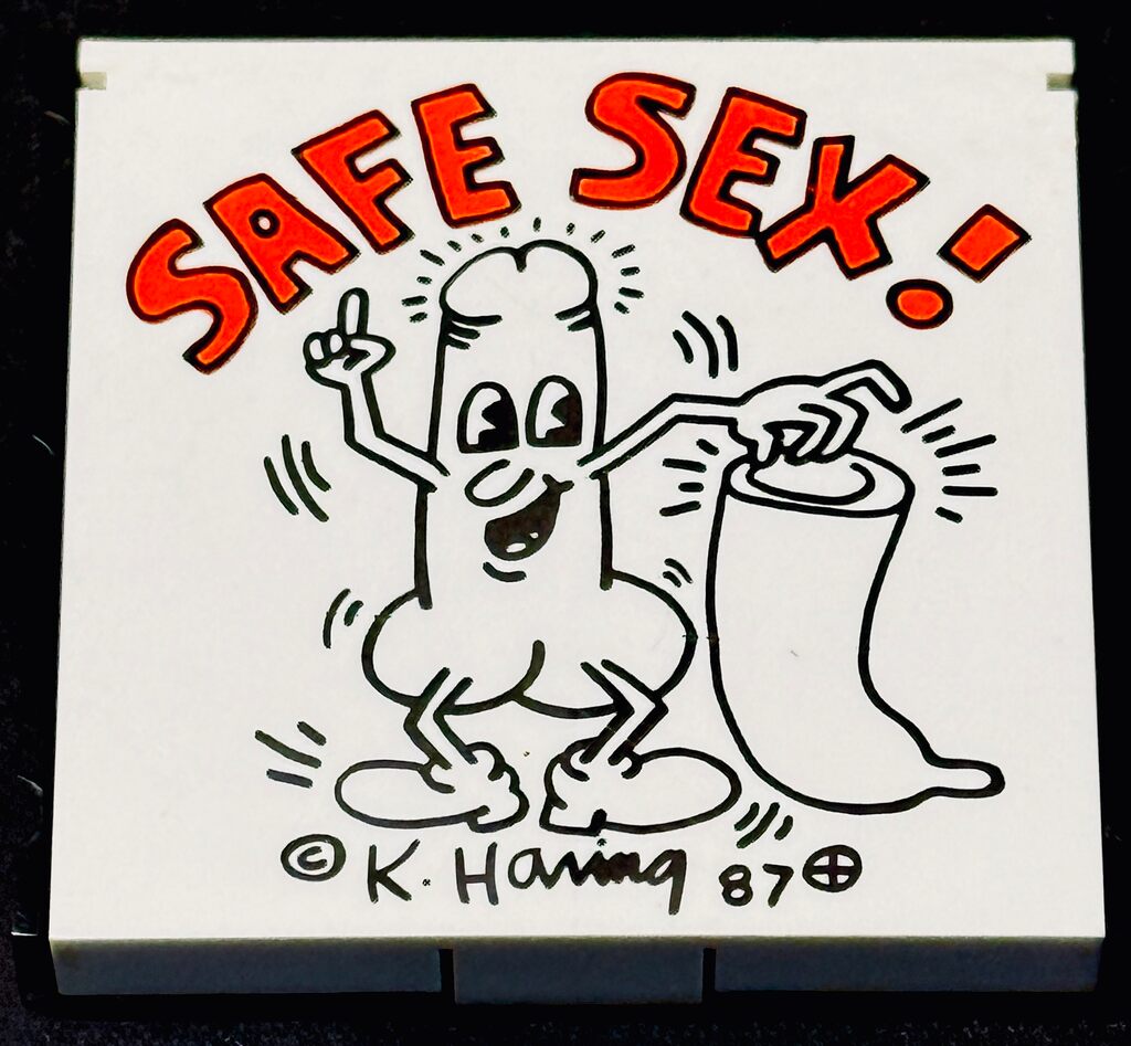 Keith Haring, Safe Sex!, 1987