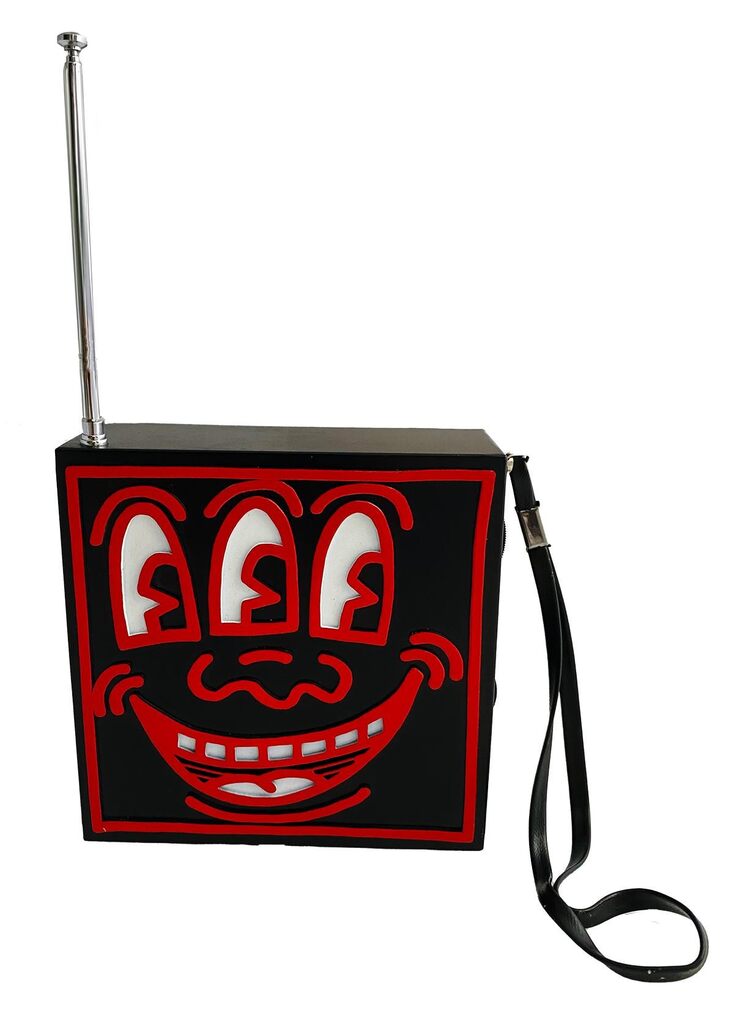 Keith Haring, Keith Haring Pop Shop radio 1985 (Keith Haring Pop Shop 1985), ca. 1985