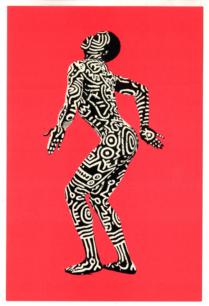 Keith Haring, Keith Haring Into 84 (Keith Haring Tony Shafrazi announcement), 1983