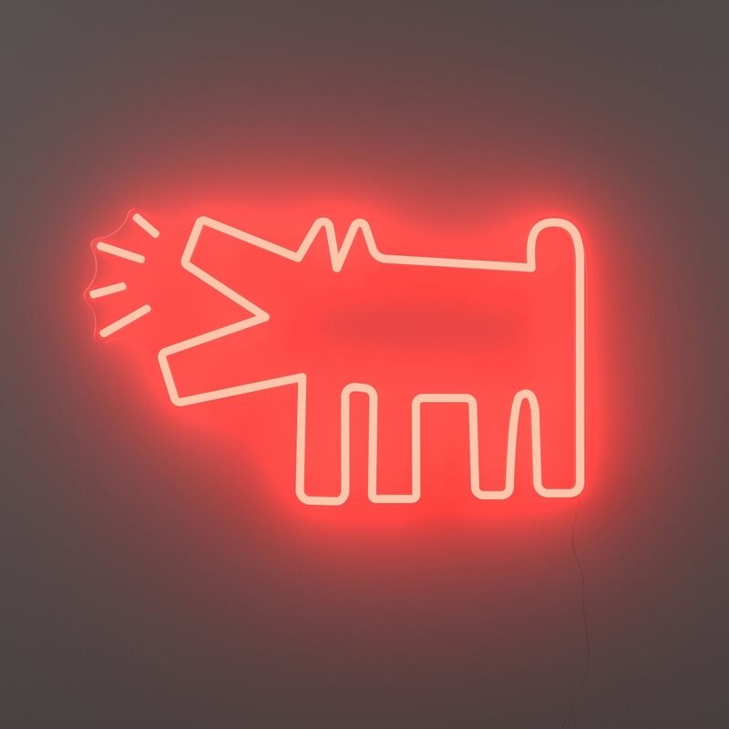 Keith Haring, Barking Dog, 2022