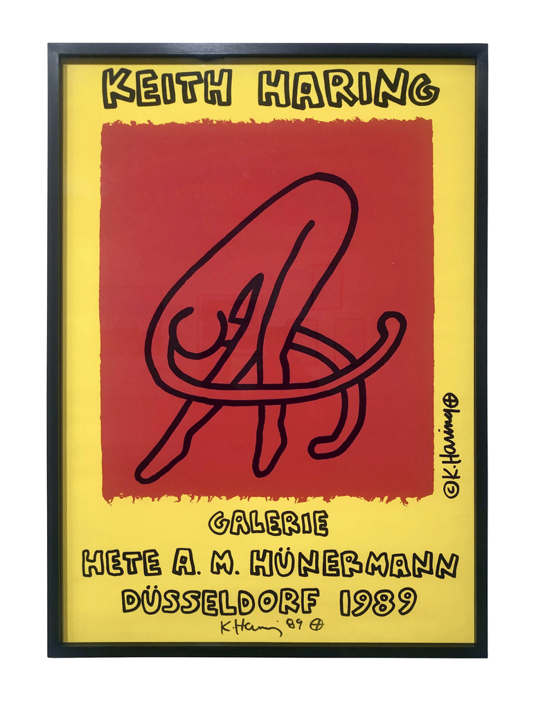 Keith Haring, Galerie Hete A M Hunermann Dusseldorf 1989, 1989