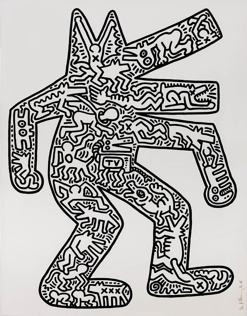 Dog (1985) (signed), image 1