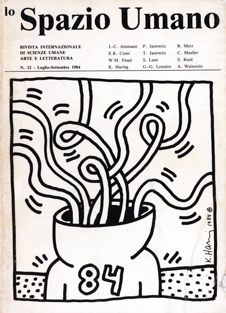 Keith Haring, Keith Haring illustration art 1984, 1984