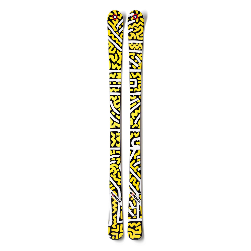 Keith Haring, Bomber All Mountain Skis - Bright Vibes, 2021