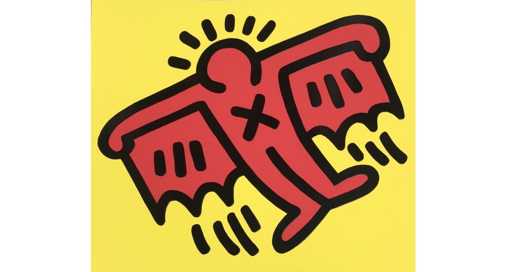 Keith Haring, X - Man, 1990
