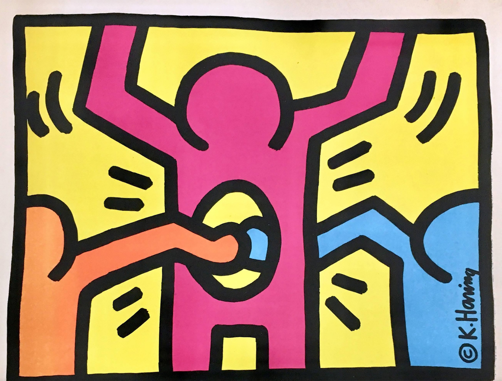 Keith Haring Stedelijk Museum catalog Amsterdam (vintage Keith Haring), image 1