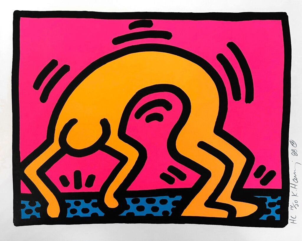 Keith Haring, Pop Shop II (2), 1988