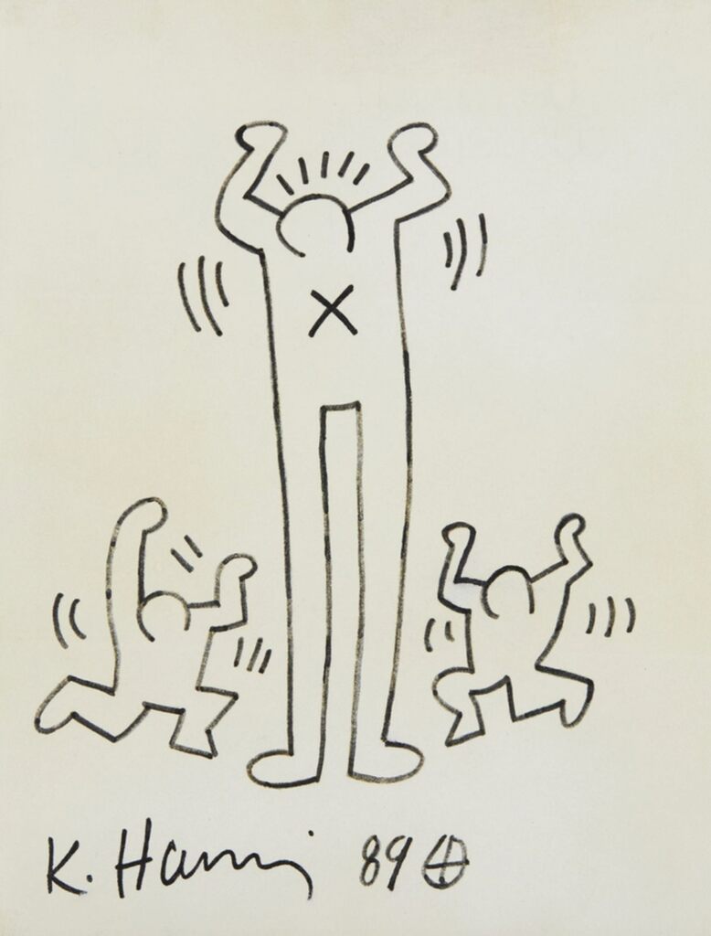 Keith Haring, Untitled, 1989