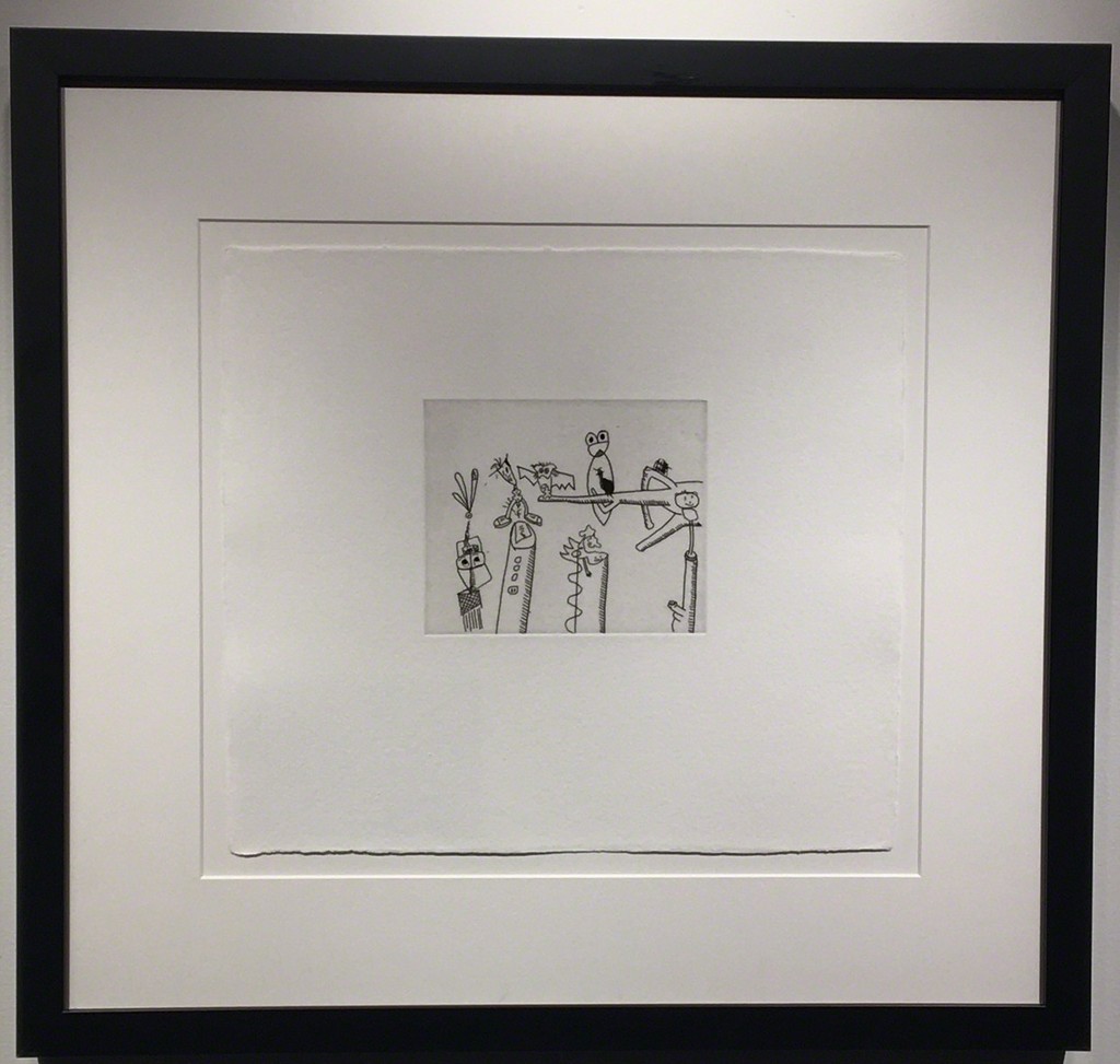 Keith Haring, Untitled #4 (with Sean Kalish), 1989