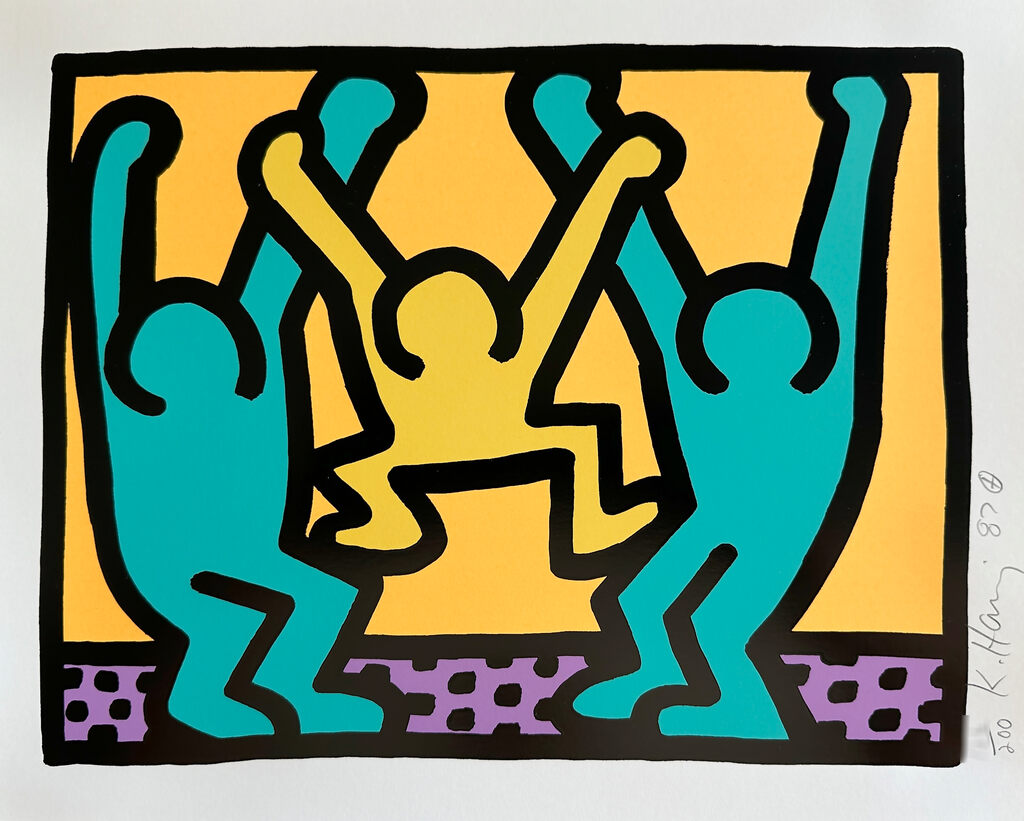 Keith Haring, Pop Shop I - Plate II, 1987