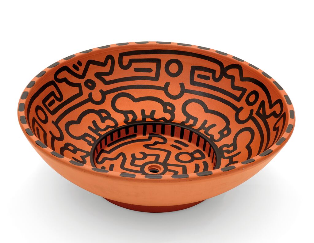 Keith Haring, UNTITLED (GALLERY 121 | CENTREPIECE), 1989