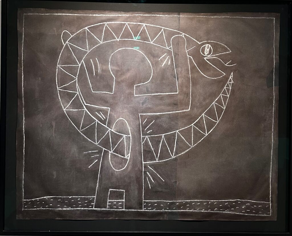 Untitled Subway Drawing (Serpent), image 1