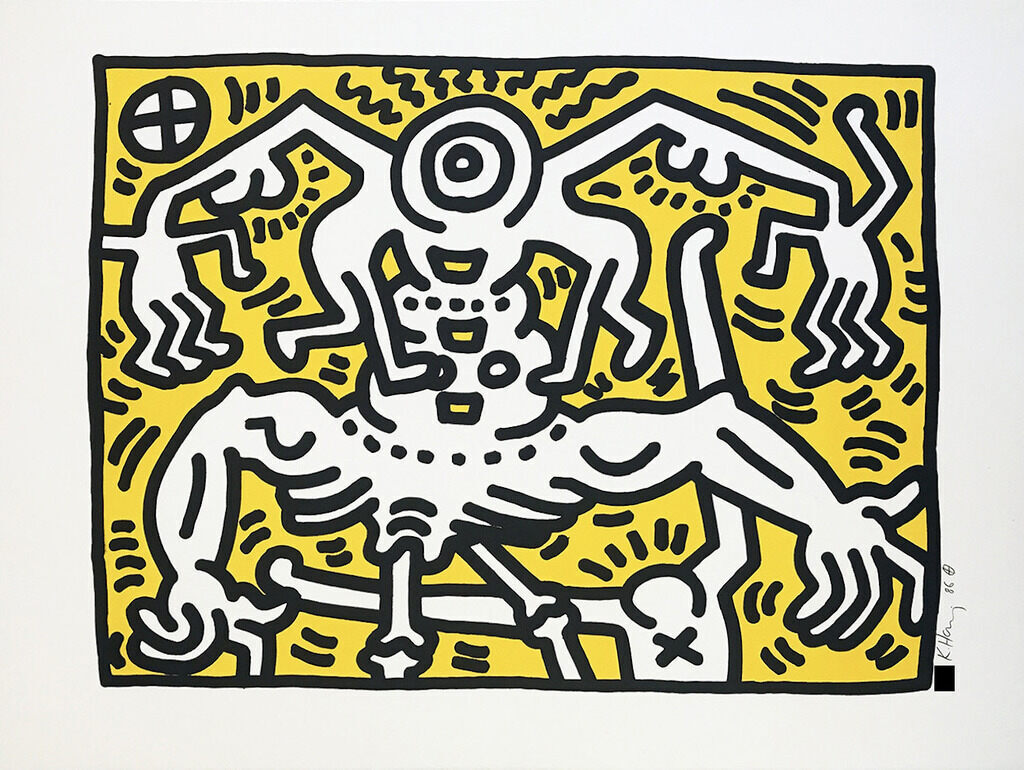 Keith Haring, Untitled, 1986