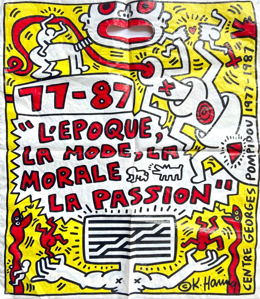 Keith Haring Paris 1987 (Keith Haring Pompidou), image 1