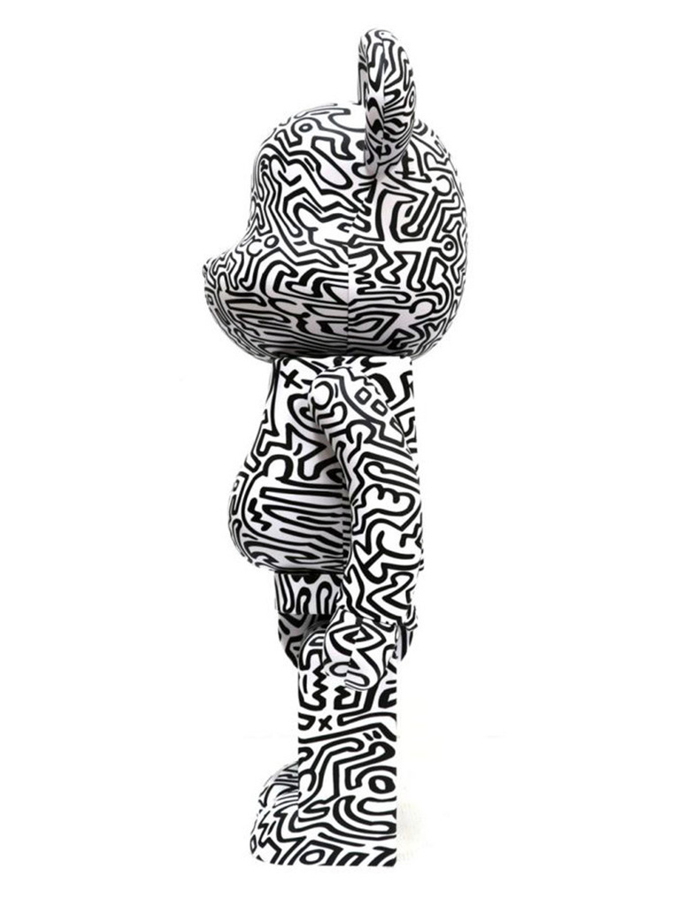 Keith Haring Bearbrick 1000% (Haring BE@RBRICK), image 1