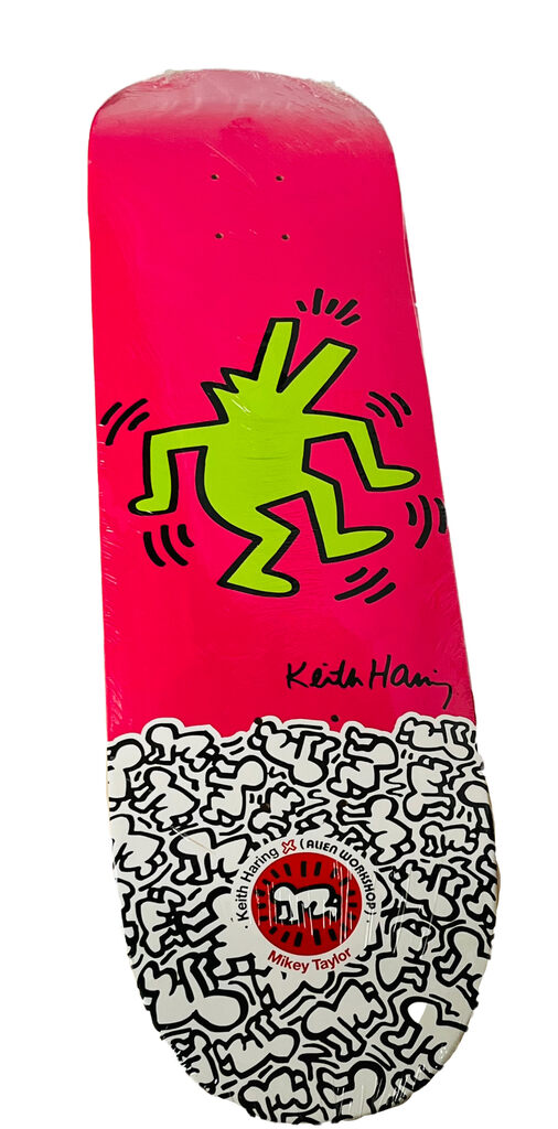 Keith Haring, Vintage Keith Haring skateboard deck, 2012