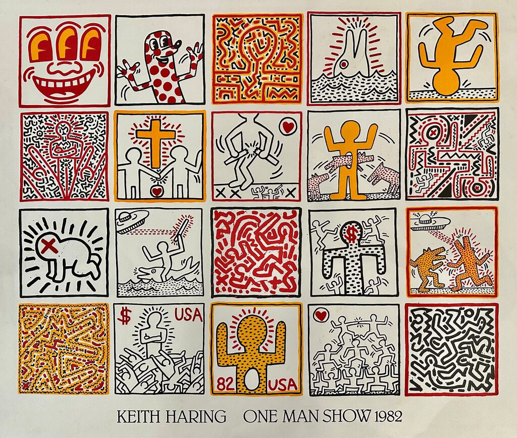 Keith Haring, Keith Haring: One Man Show, 1982