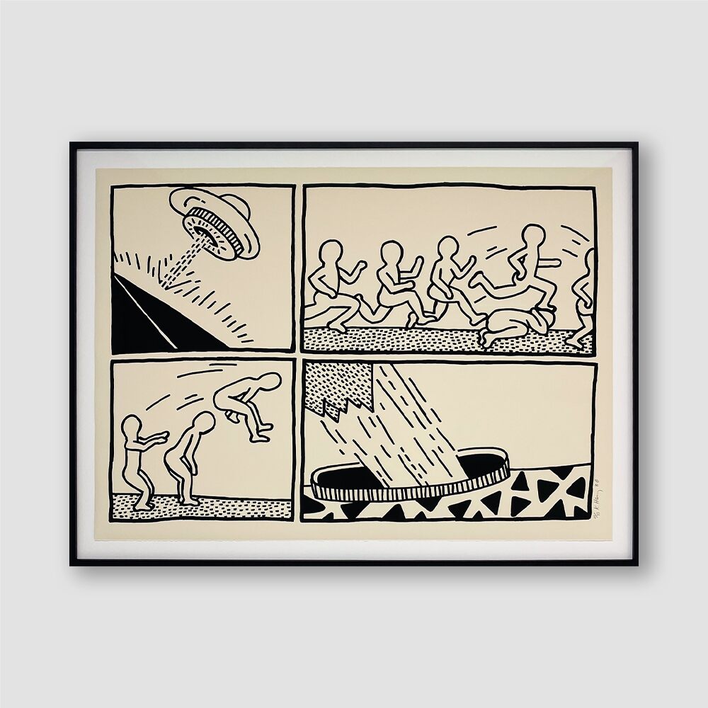 Keith Haring, The Blueprint Drawings 3, 1990