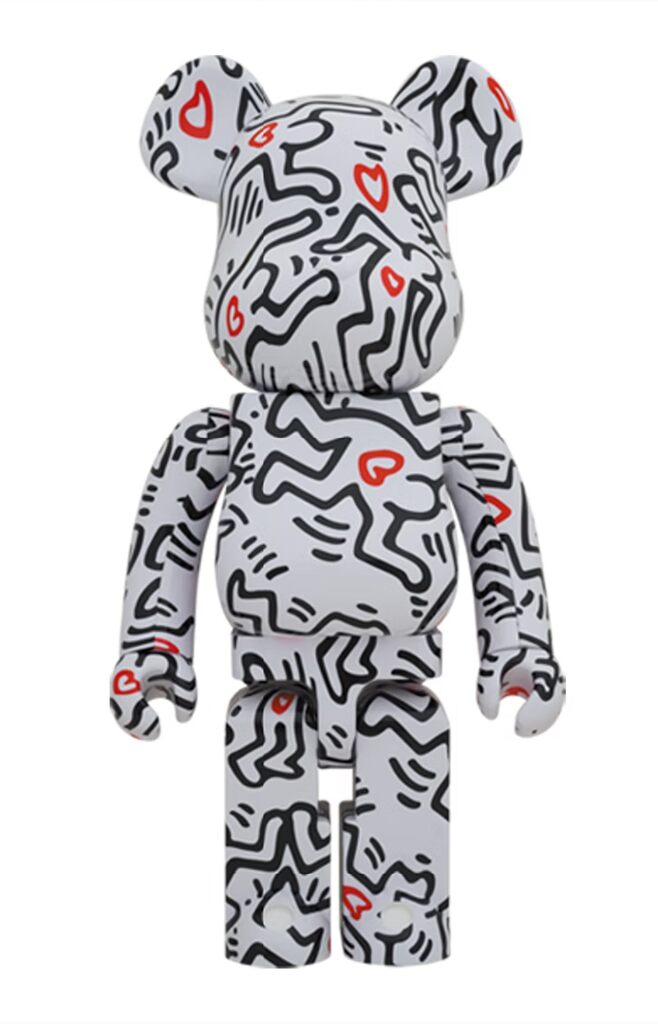 Keith Haring, Keith Haring Bearbrick 1000% (Keith Haring BE@RBRICK), 2021