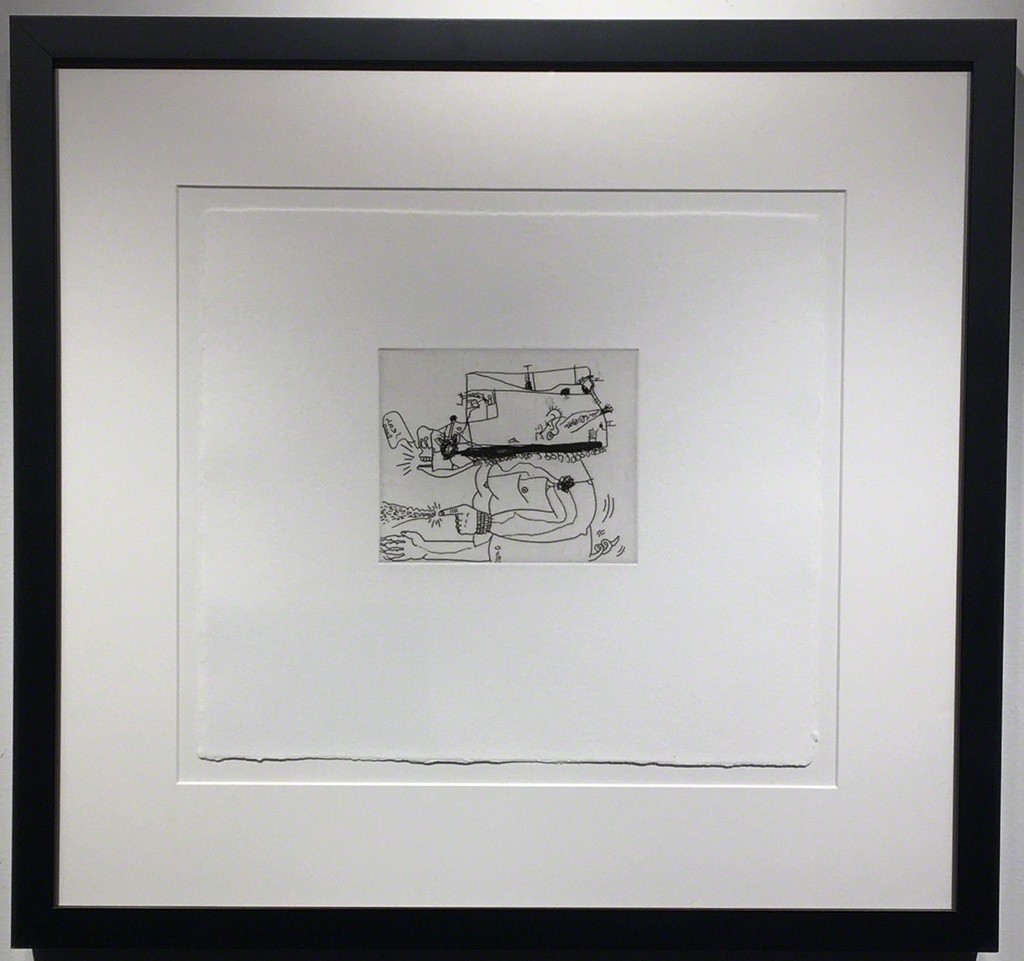 Keith Haring, Untitled #5 (with Sean Kalish), 1989