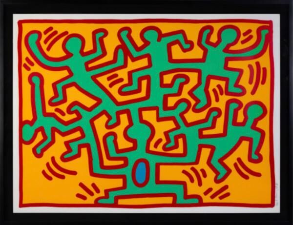Keith Haring, Growing 2, 1988