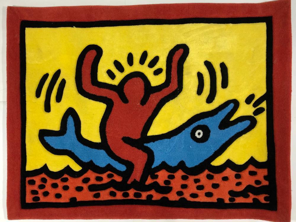Keith Haring, Dolphin Ride, ca. 1990